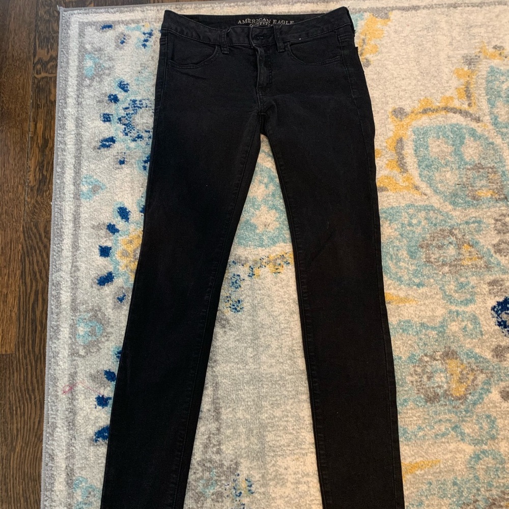 Black American Eagle Jeggings
